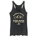 Women's Mossy Oak Humble Roots Hard Work and a Ton of Heart Racerback Tank Top