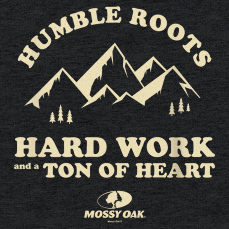 Women's Mossy Oak Humble Roots Hard Work and a Ton of Heart Racerback Tank Top