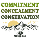 Men's Mossy Oak Commitment Concealment Conservation T-Shirt