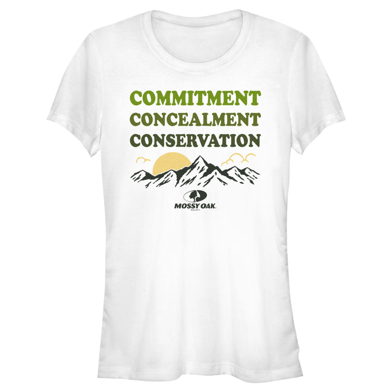 Junior's Mossy Oak Commitment Concealment Conservation T-Shirt