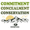 Junior's Mossy Oak Commitment Concealment Conservation T-Shirt