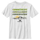 Boy's Mossy Oak Commitment Concealment Conservation T-Shirt