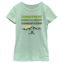 Girl's Mossy Oak Commitment Concealment Conservation T-Shirt