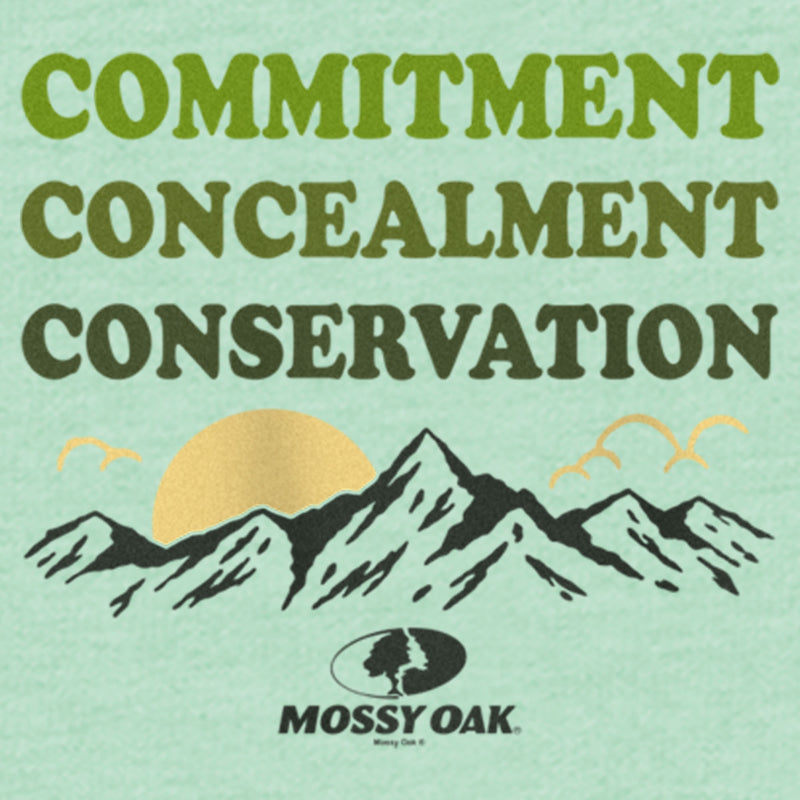 Girl's Mossy Oak Commitment Concealment Conservation T-Shirt