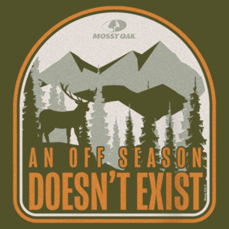 Junior's Mossy Oak An Off Season Doesn't Exist Racerback Tank Top