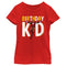 Girl's Marvel Birthday Kid Iron Man T-Shirt