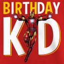 Girl's Marvel Birthday Kid Iron Man T-Shirt