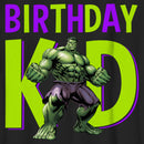 Boy's Marvel Birthday Kid Hulk T-Shirt