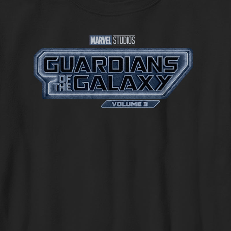 Boy's Guardians of the Galaxy Vol. 3 Movie Logo T-Shirt