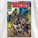 Girl's Guardians of the Galaxy Vol. 3 Action Comic Book Poster T-Shirt