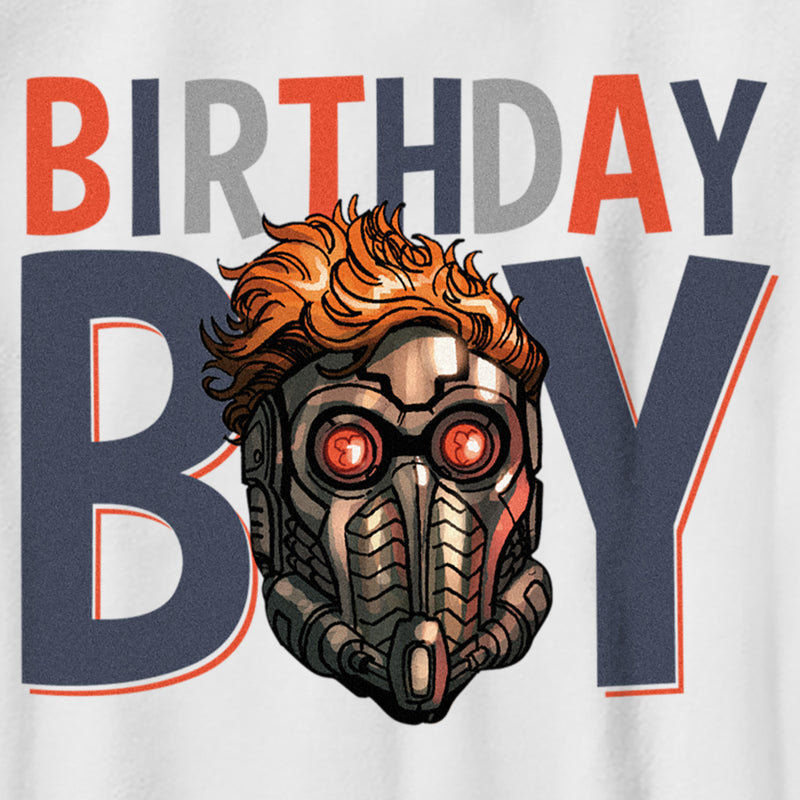 Boy's Guardians of the Galaxy Birthday Boy Star-Lord T-Shirt