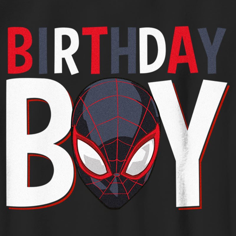 Boy's Marvel Birthday Boy Superhero Mask T-Shirt