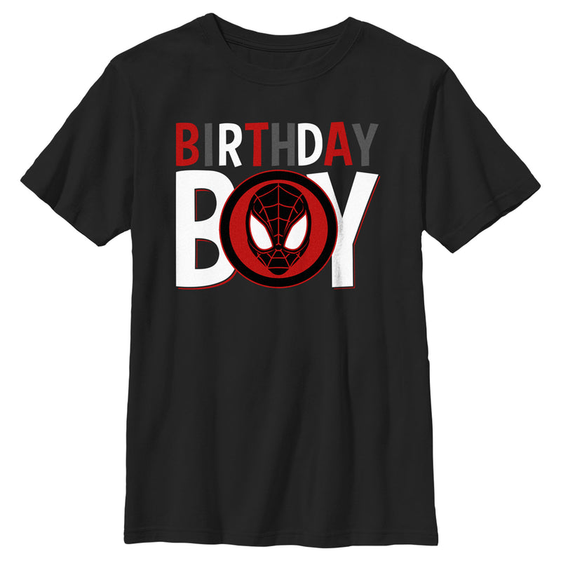 Boy's Marvel Birthday Boy Superhero T-Shirt