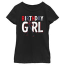 Girl's Marvel Birthday Girl T-Shirt