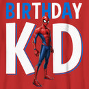 Boy's Marvel Birthday Kid Superhero T-Shirt