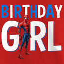 Girl's Marvel Birthday Girl Superhero T-Shirt
