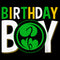 Boy's Marvel Birthday Boy Iron Fist Logo T-Shirt