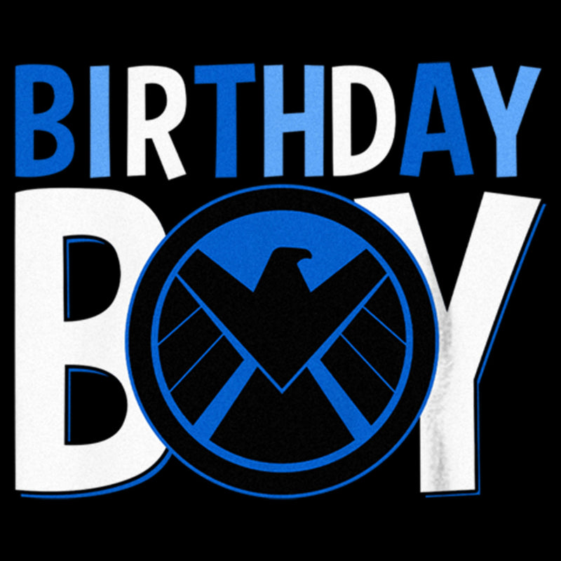 Boy's Marvel Birthday Boy Falcon Logo T-Shirt