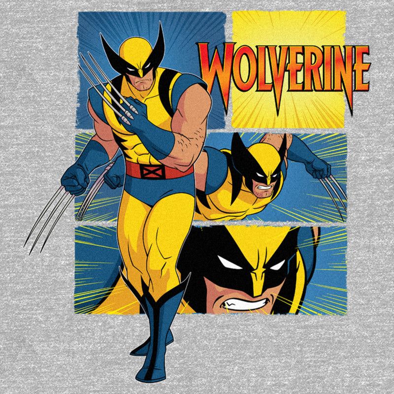 Men's Marvel: X-Men '97 Wolverine Poses Portrait T-Shirt