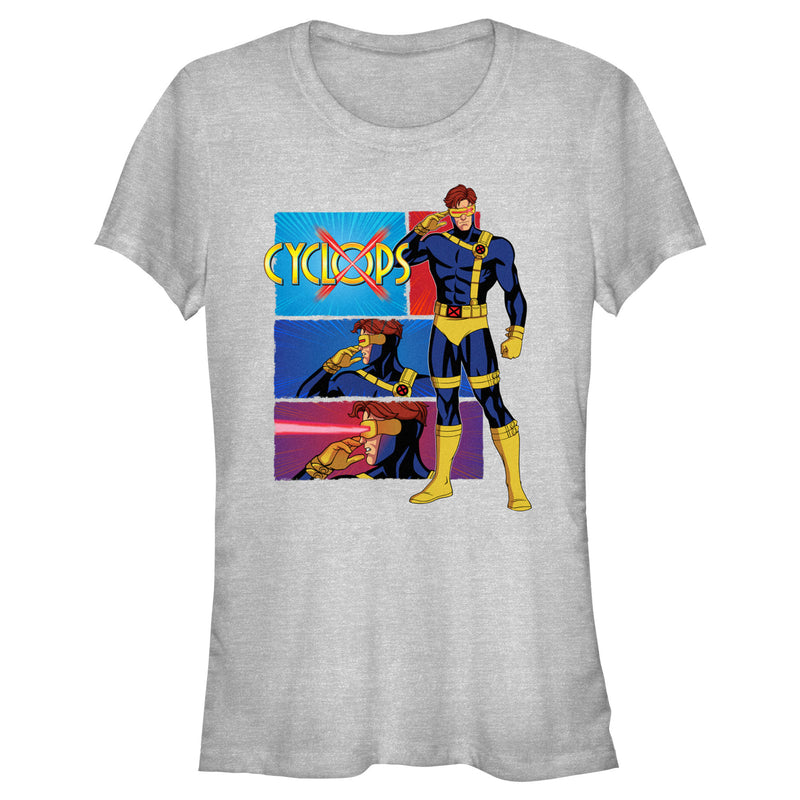 Junior's Marvel: X-Men '97 Cyclops Poses Portrait T-Shirt