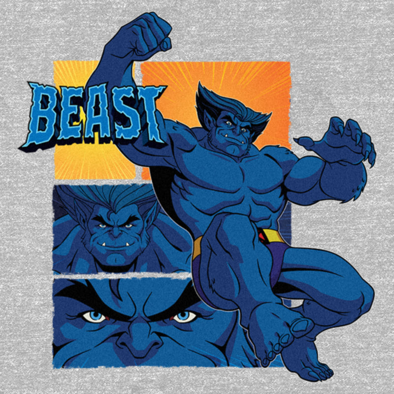 Women's Marvel: X-Men '97 Beast Poses Portrait T-Shirt