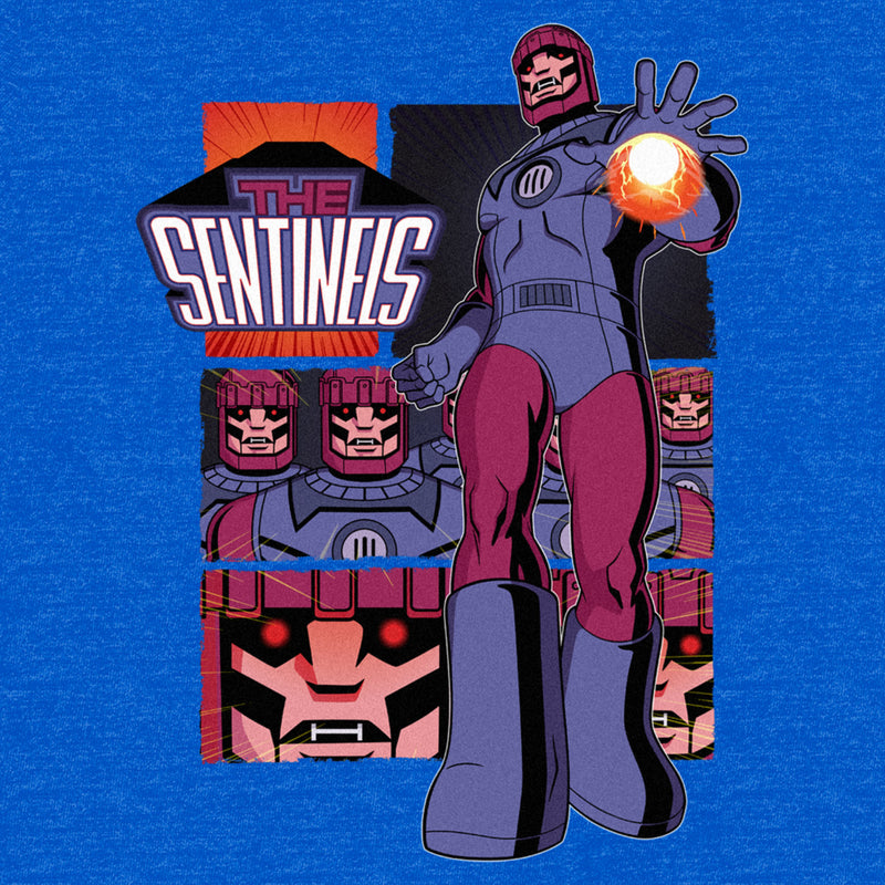 Men's Marvel: X-Men '97 The Sentinels Poses Portrait T-Shirt