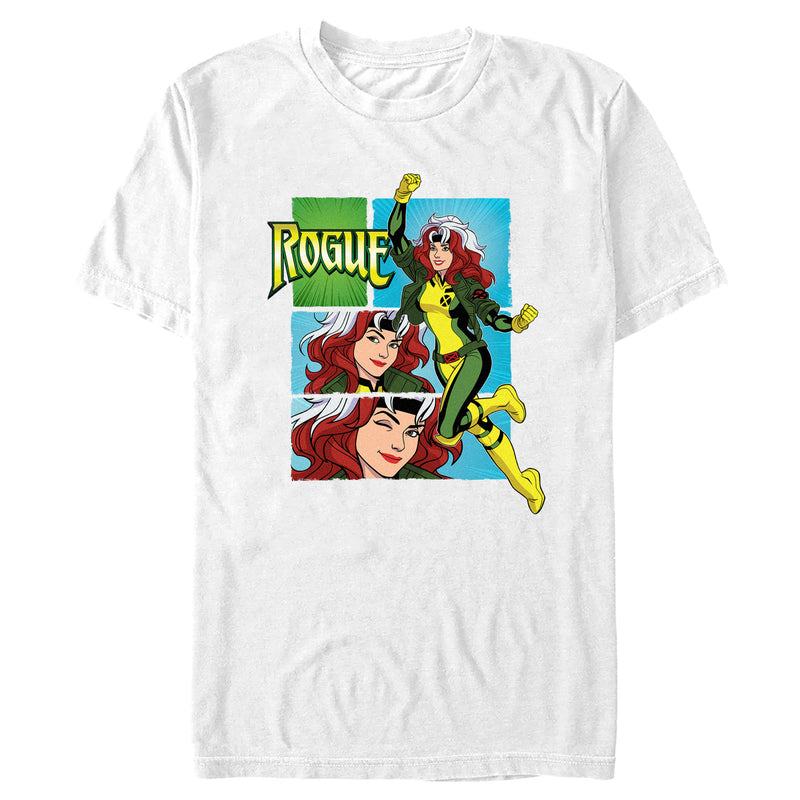 Men's Marvel: X-Men '97 Rogue Poses Portrait T-Shirt