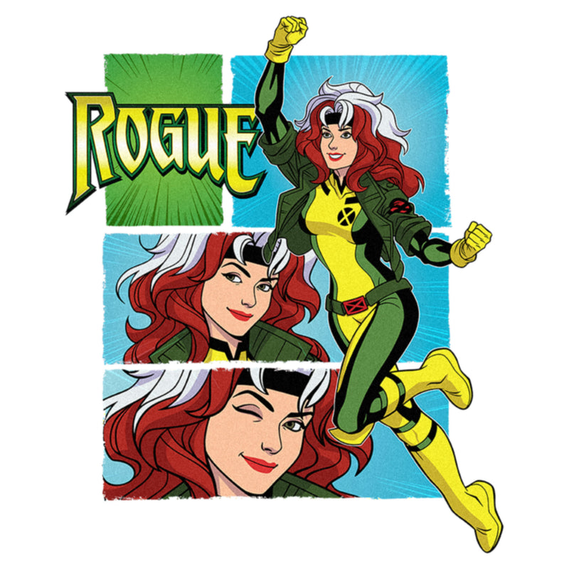 Women's Marvel: X-Men '97 Rogue Poses Portrait T-Shirt