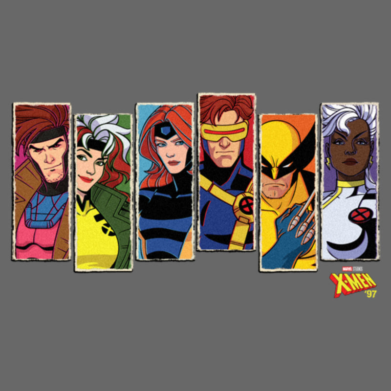 Junior's Marvel: X-Men '97 Mutant Panels T-Shirt