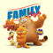 Men's The Garfield Movie Family Style T-Shirt