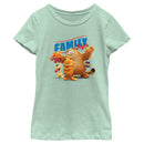 Girl's The Garfield Movie Family Style T-Shirt