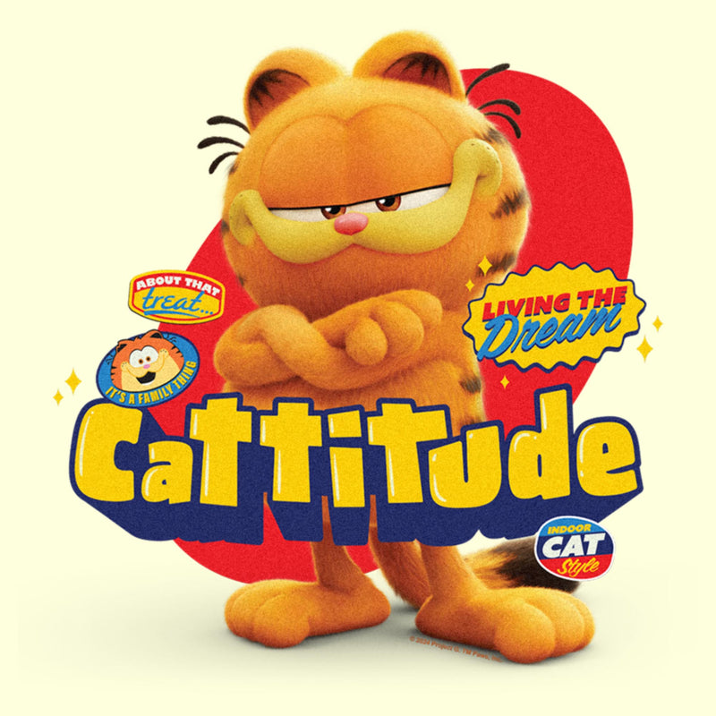 Men's The Garfield Movie Cattitude T-Shirt