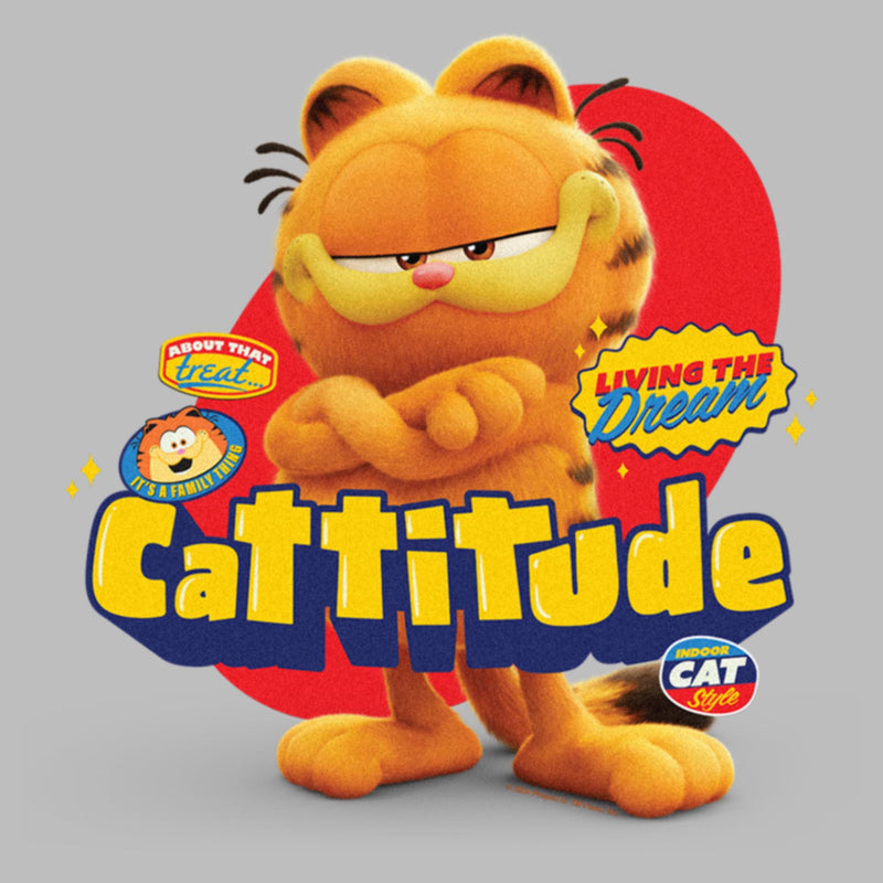 Women's The Garfield Movie Cattitude T-Shirt