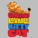 Men's The Garfield Movie Gorgeous Loveable Kitty Cat T-Shirt
