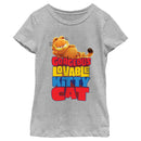 Girl's The Garfield Movie Gorgeous Loveable Kitty Cat T-Shirt