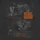 Women's Rebel Moon Imperium Space Fighter Schematics T-Shirt