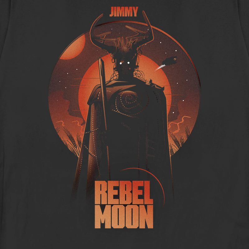 Women's Rebel Moon Jimmy Warrior Portrait T-Shirt