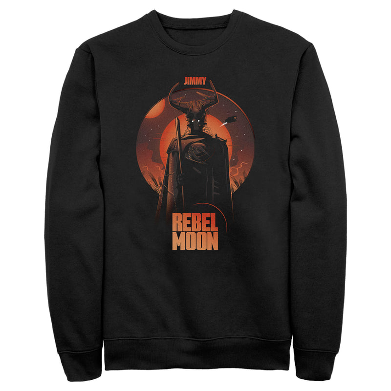 Men's Rebel Moon Jimmy Warrior Portrait Sweatshirt
