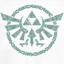 Junior's Nintendo The Legend of Zelda: Tears of the Kingdom Green Hyrule Crest T-Shirt