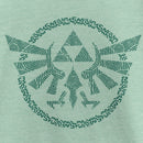 Girl's Nintendo The Legend of Zelda: Tears of the Kingdom Green Hyrule Crest T-Shirt