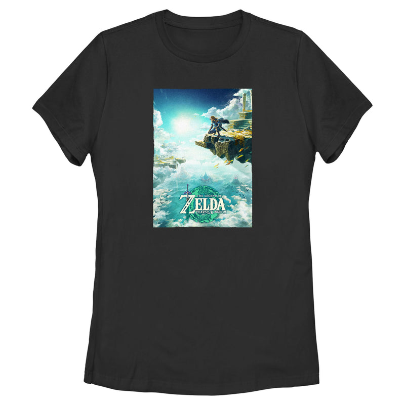 Women's Nintendo The Legend of Zelda: Tears of the Kingdom Game Poster T-Shirt
