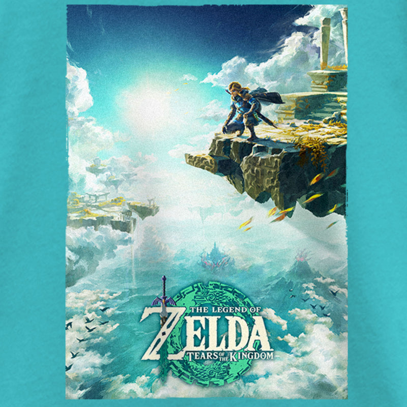 Girl's Nintendo The Legend of Zelda: Tears of the Kingdom Game Poster T-Shirt