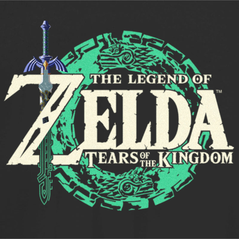 Junior's Nintendo The Legend of Zelda: Tears of the Kingdom Game Logo T-Shirt