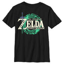 Boy's Nintendo The Legend of Zelda: Tears of the Kingdom Game Logo T-Shirt