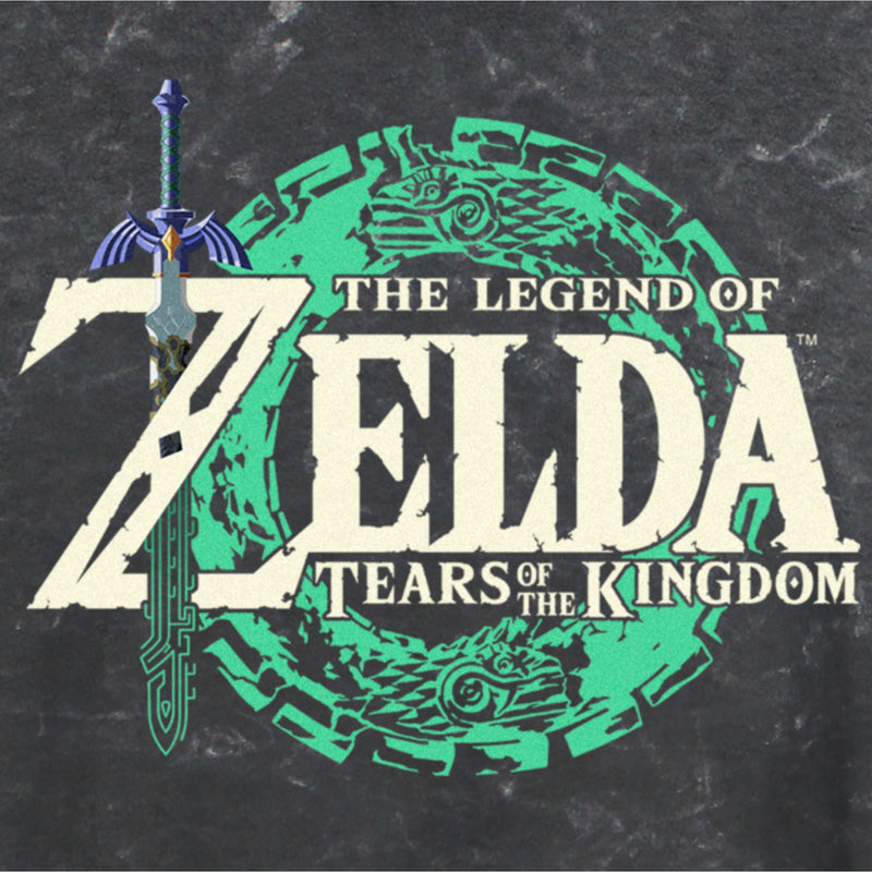 Junior's Nintendo The Legend of Zelda: Tears of the Kingdom Official Game Logo T-Shirt