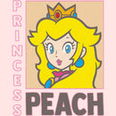 Toddler's Nintendo Bold Princess Peach Portrait T-Shirt