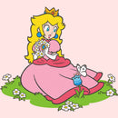 Toddler's Nintendo Princess Peach Flower Bed T-Shirt