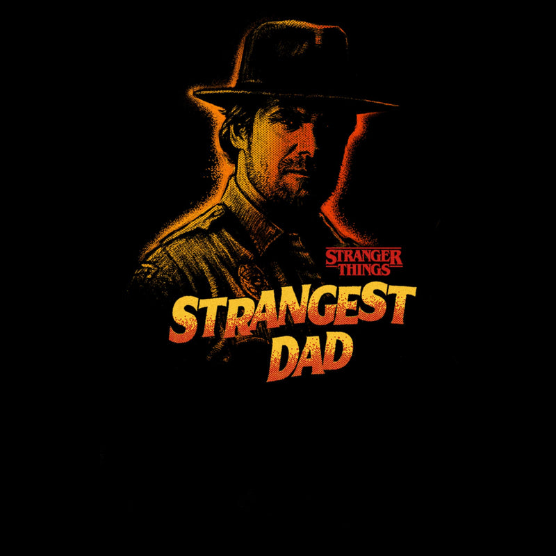 Men's Stranger Things Strangest Dad T-Shirt