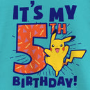 Girl's Pokemon Pikachu It's My 5th Birthday T-Shirt