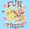 Men's Pokemon Pikachu and Eevee Fun Times T-Shirt